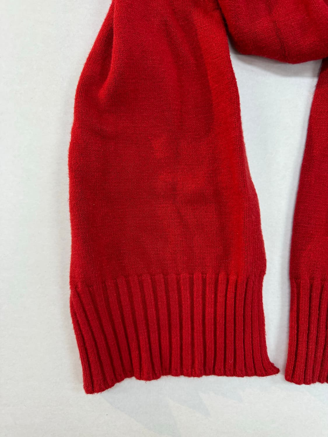 Red knit muffler 상품이미지2