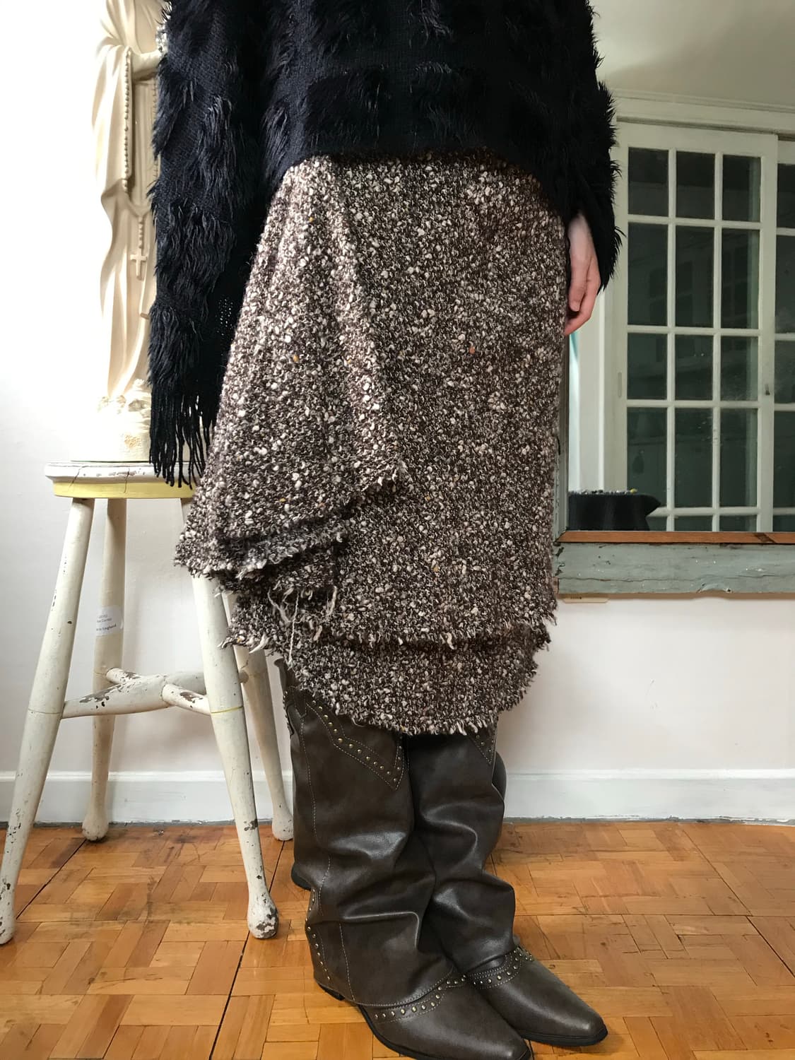  vintage wool skirt (26inch)  상품이미지2