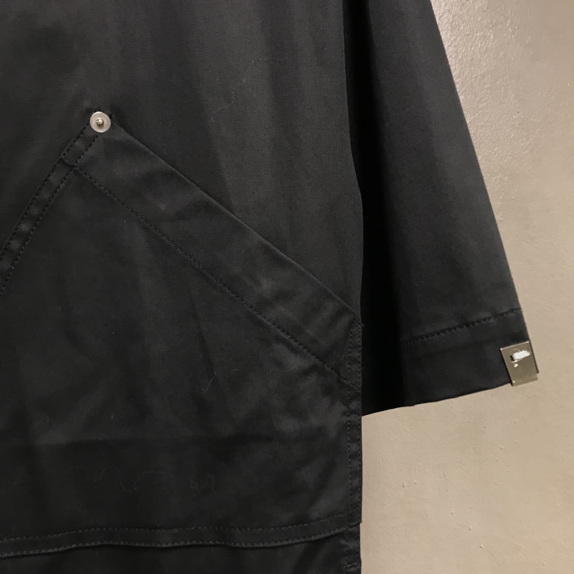 알릭스 반팔 셔츠 자켓 블랙 L 상품이미지4