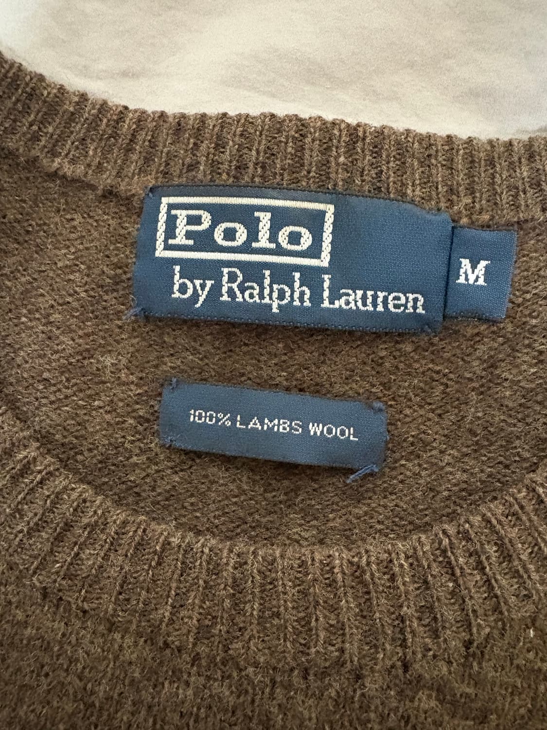 폴로랄프로렌 램스울 라운드넥 니트 상품이미지3