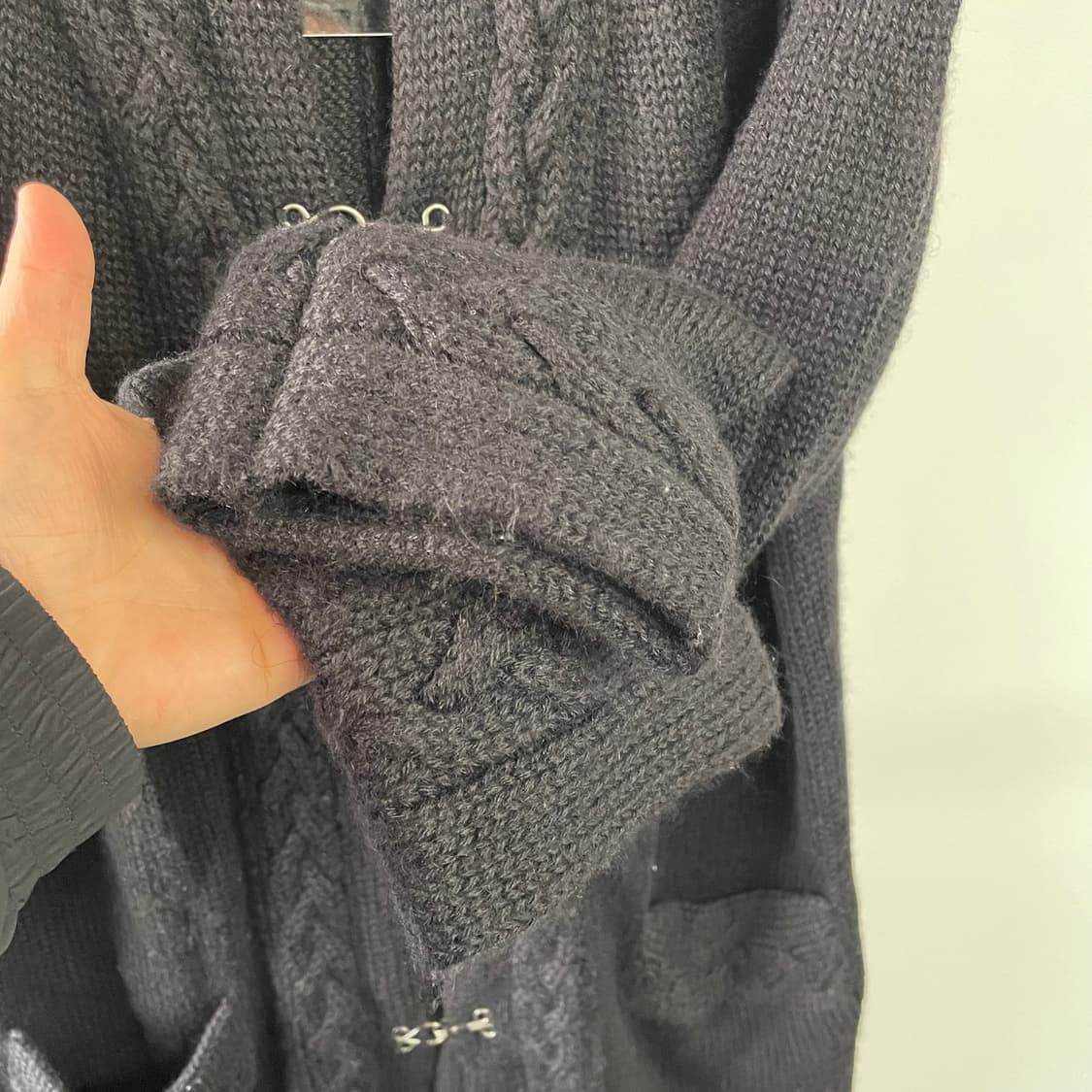 요지야마모토 푸르옴므 짚시 니트코트 상품이미지5