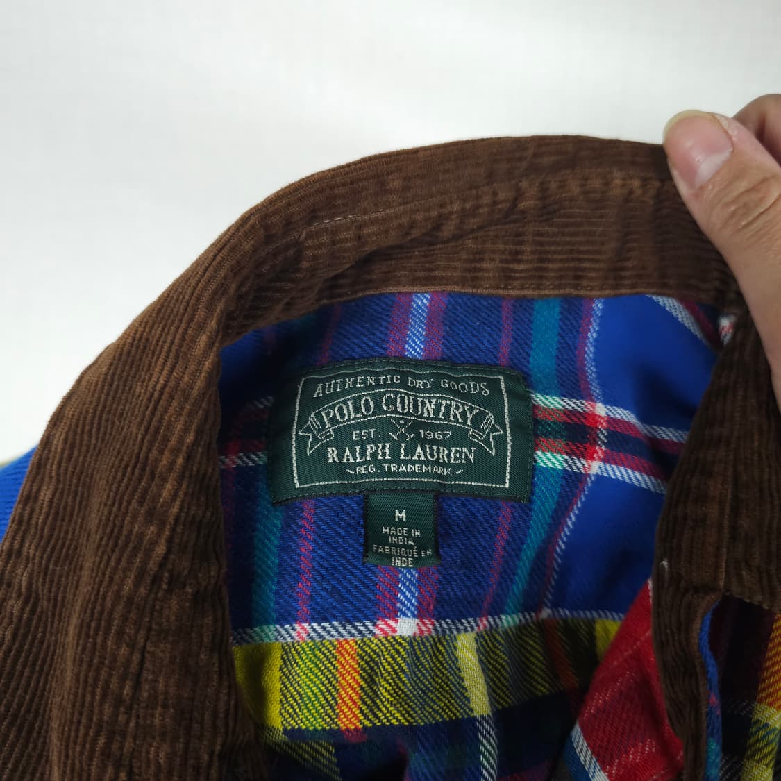 폴로 긴팔남방 남자100사이즈  상품이미지3