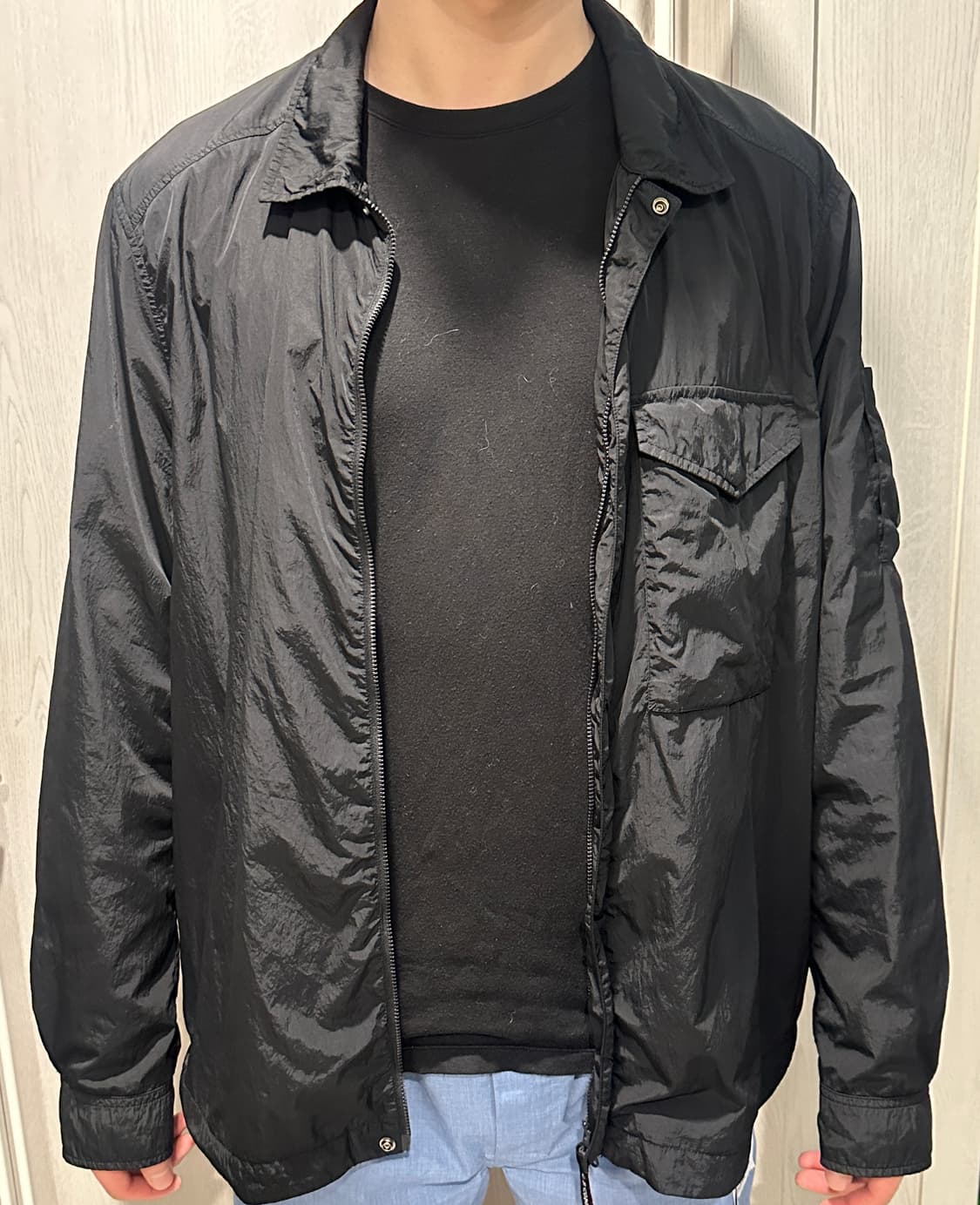 cp컴퍼니 25ss 크롬 오버셔츠(18cmos095a) xxl 상품이미지2