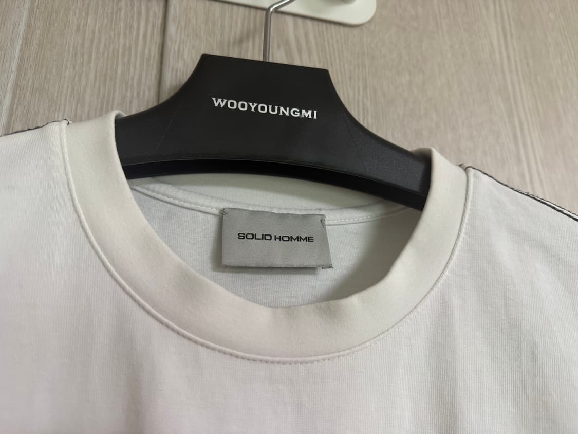 솔리드옴므 반팔티셔츠 48사이즈 상품이미지3