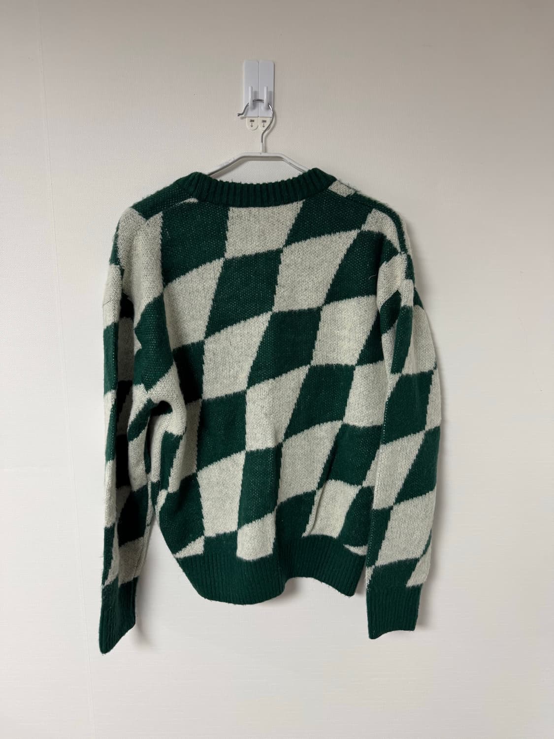 L) 아가일 가디건 상품이미지2