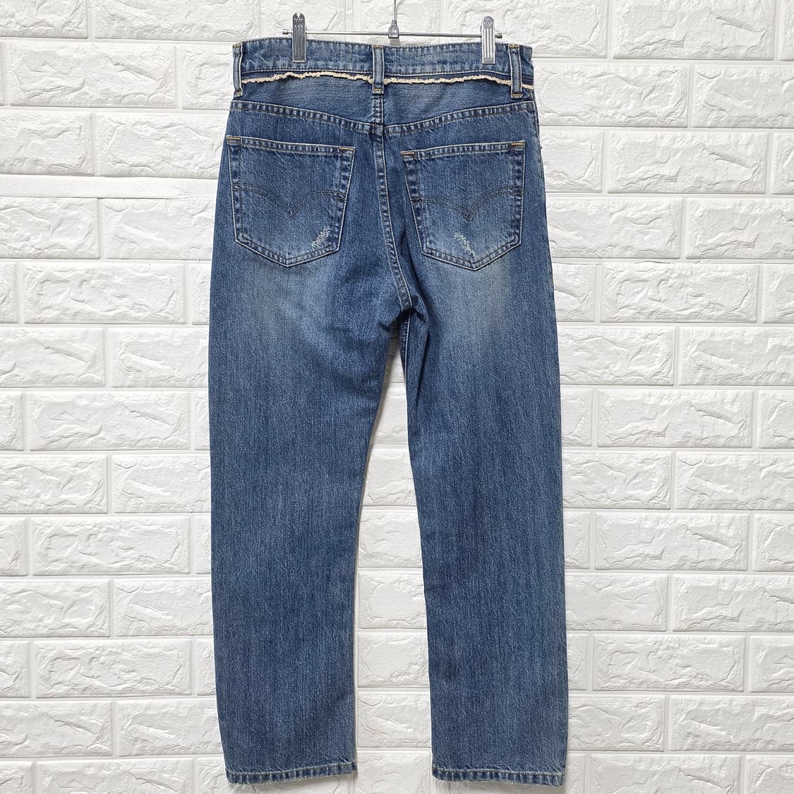 택포// 27인치 한섬 시스템 데님 청바지 상품이미지4