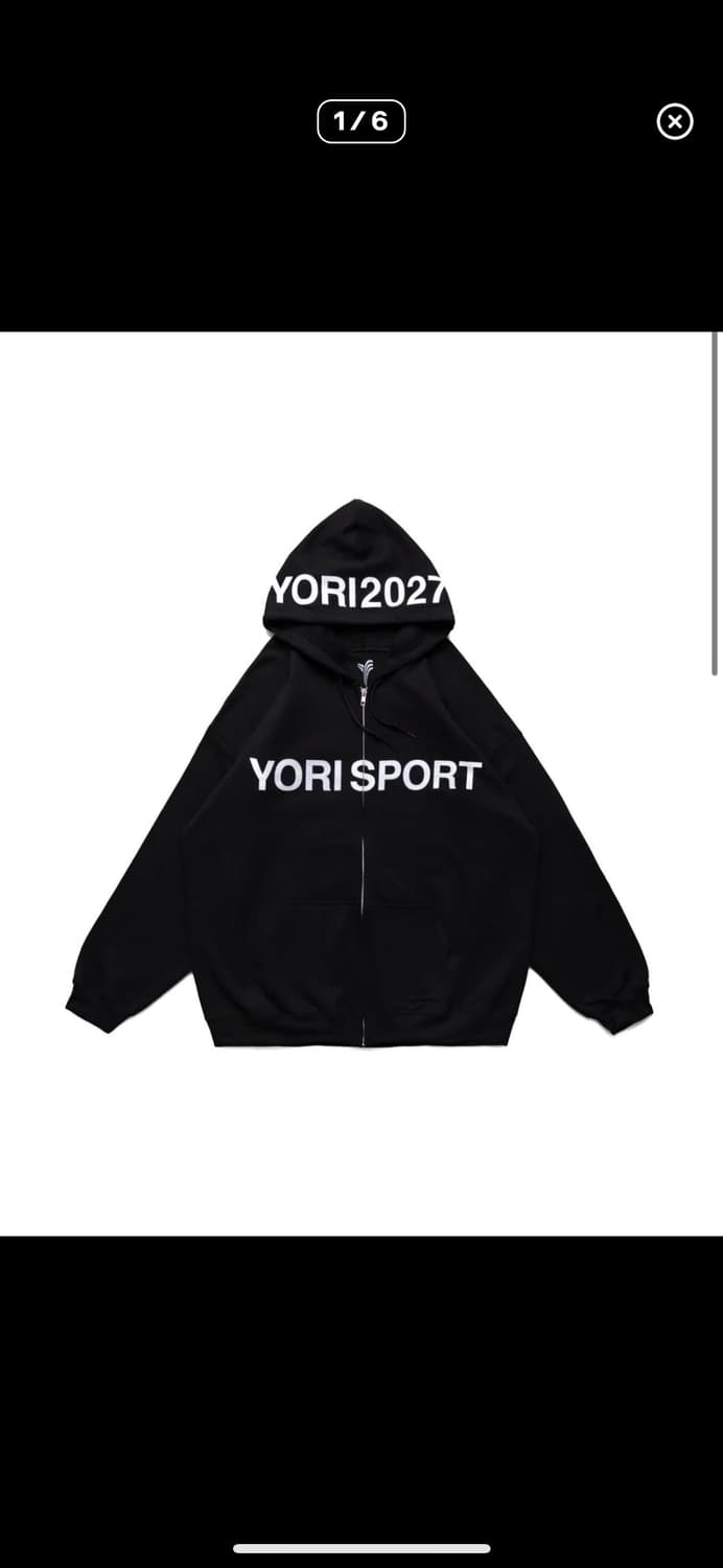 Yori sport hoodie zip S 상품이미지1
