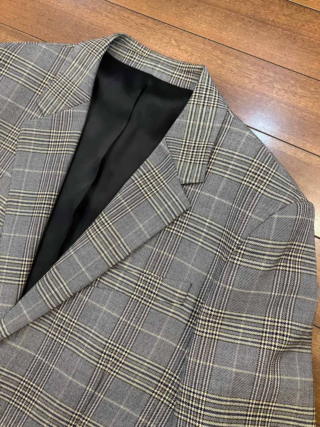 준지 체크자켓  상품이미지2