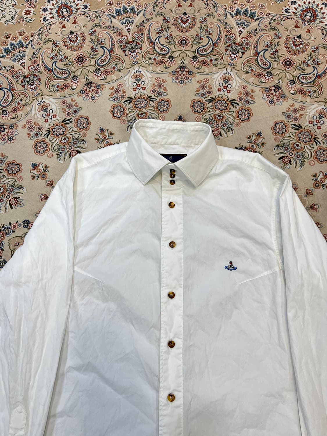 비비안웨스트우드 옴므 맨 3버튼 하이카라 ORB 셔츠 상품이미지2