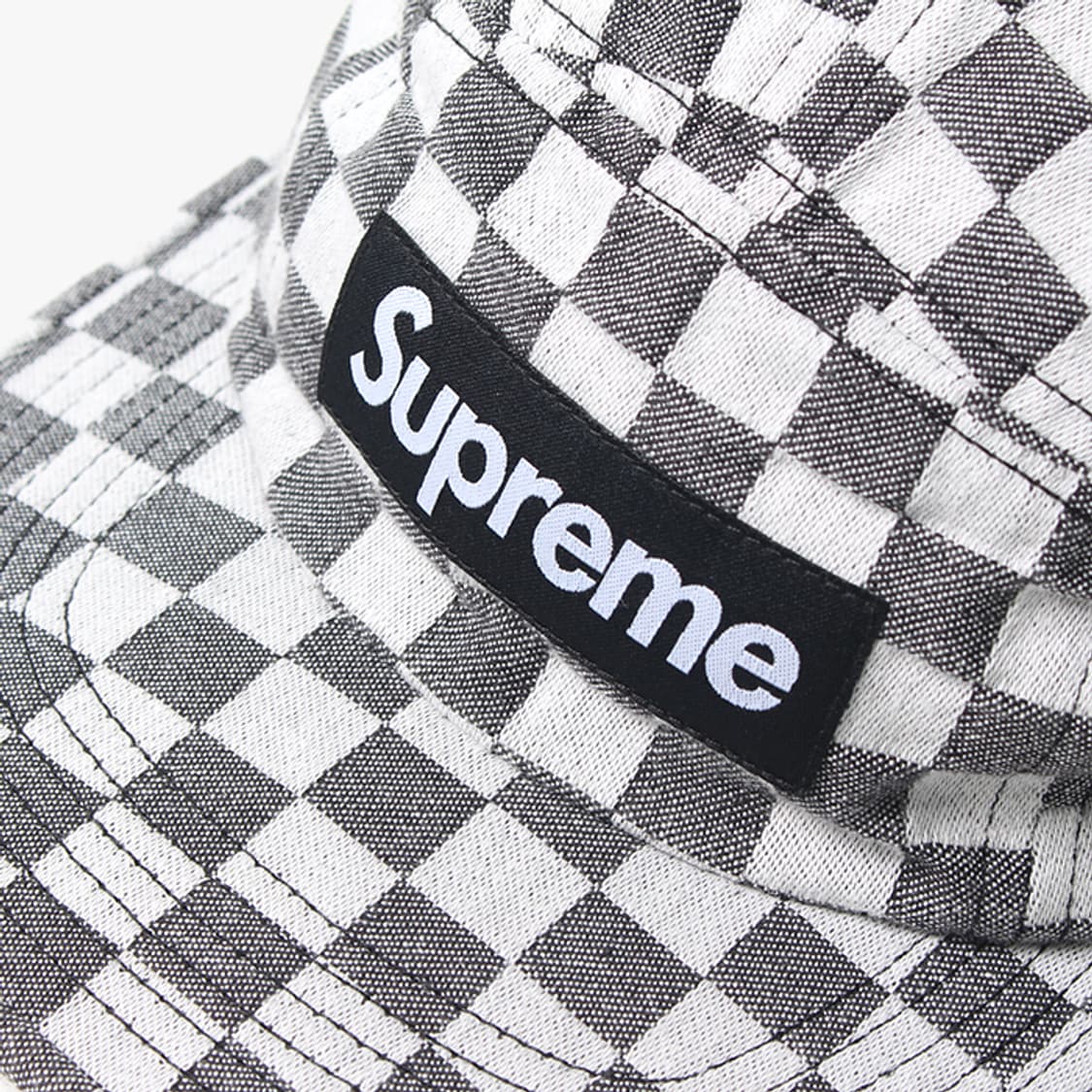  SUPREME "Black White Cap" 상품이미지3