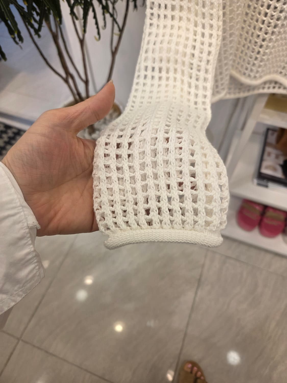 js뉴욕 네트 긴팔 니트티 상품이미지3