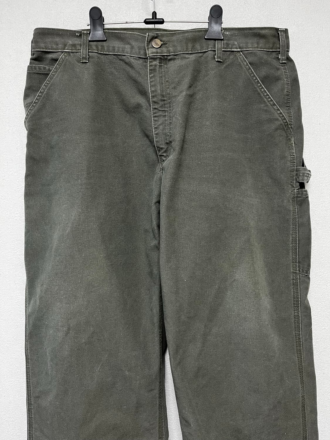 Carhartt B11 MOS 칼하트 빈티지 싱글니 카펜터 모스그린 상품이미지2