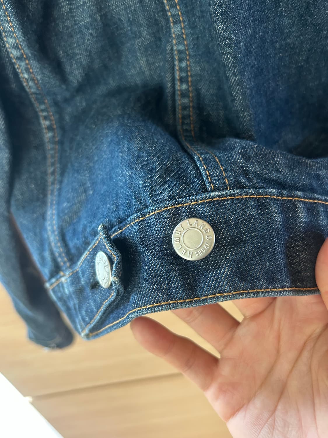 헬무트랭 데님 자켓 40 메이드이태리 상품이미지4