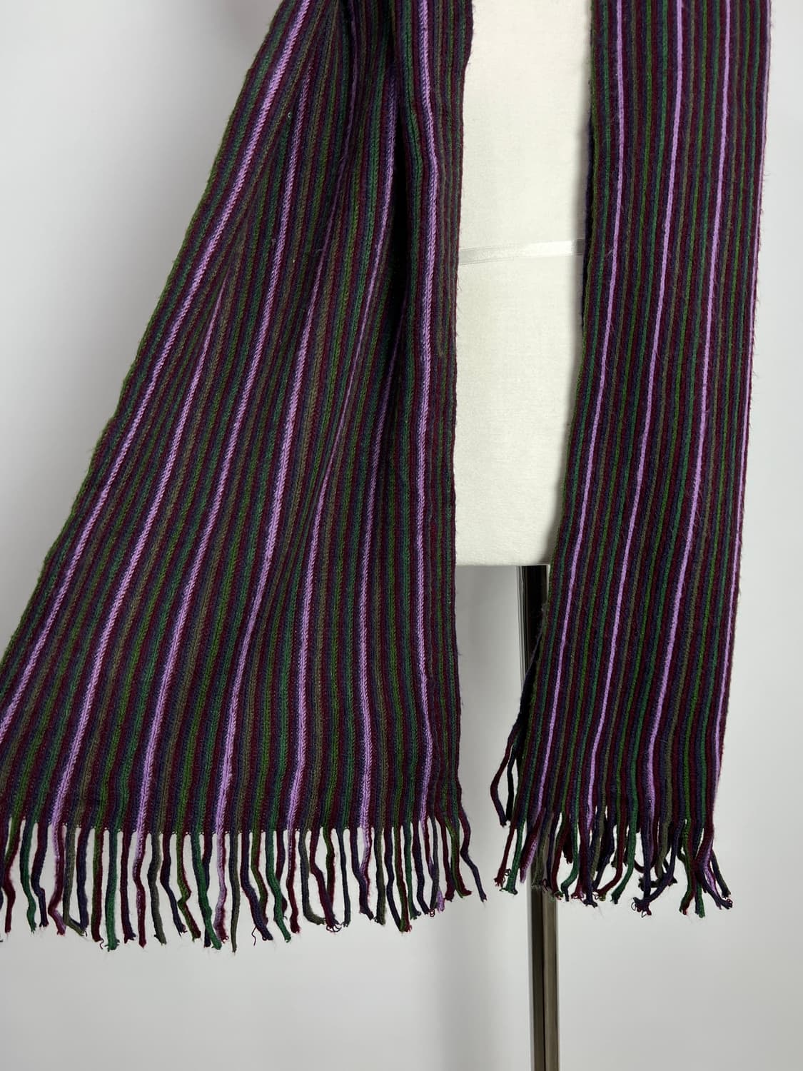 빈티지 스트라이프 머플러 상품이미지5