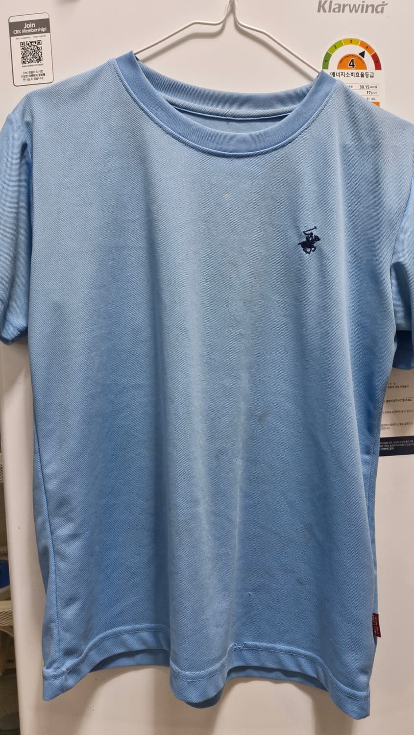 하늘색 반팔티 상품이미지1