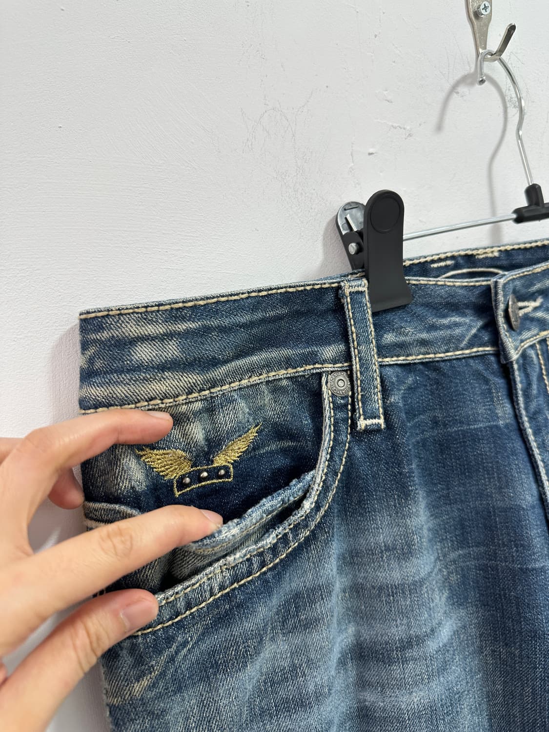 ROBIN’s JEANS back patch stud denim jean 상품이미지9