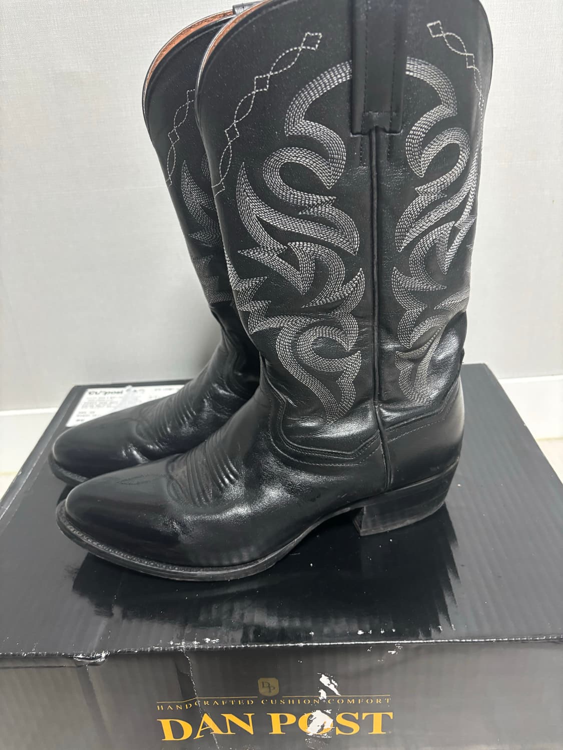 DANPOST Black Western Boots / 280 상품이미지2