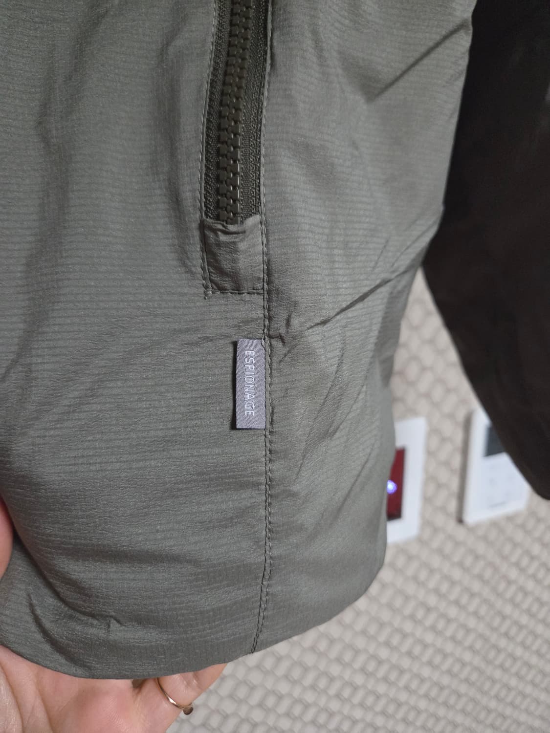 에스피오나지 남성 집업 점퍼 L  상품이미지3