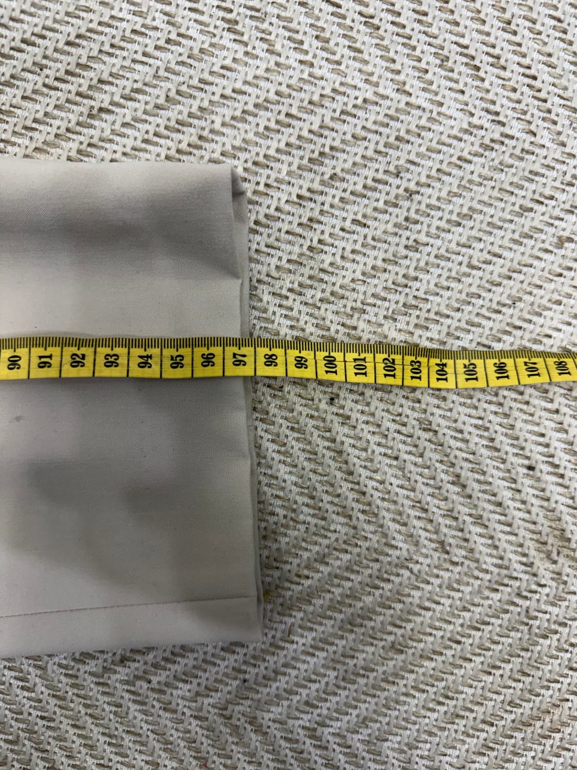 정품) 타임옴므 한섬 22ss 베이지 슬랙스 바지 78(30) 상품이미지10