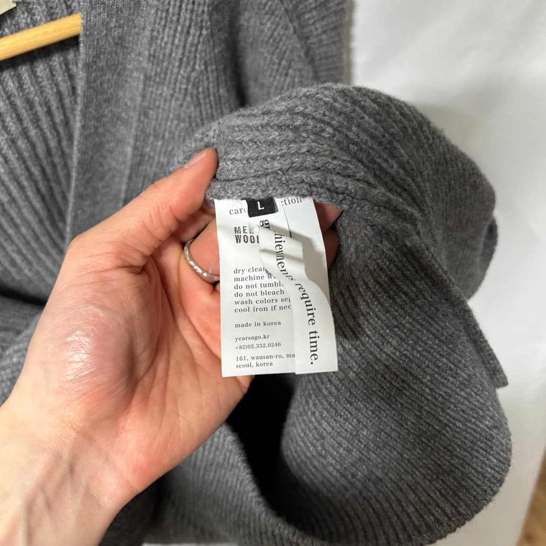 years ago rover wool cardigan 상품이미지3