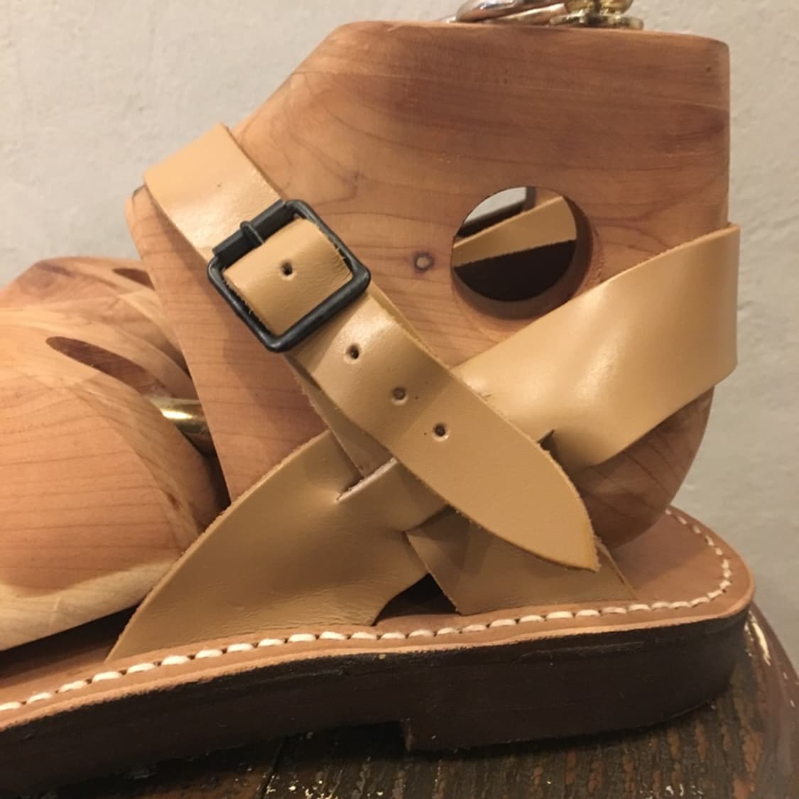 빈티지 프랑스군 샌들 상품이미지3