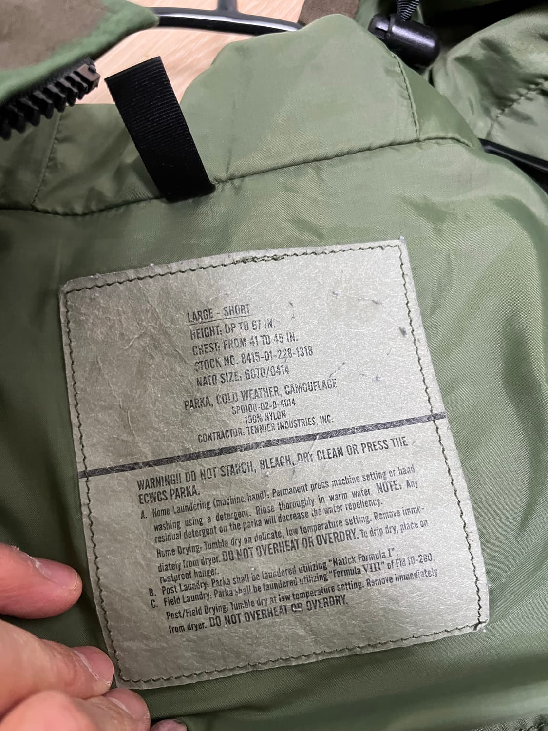 미군 고어텍스 자켓 L-S 상품이미지3