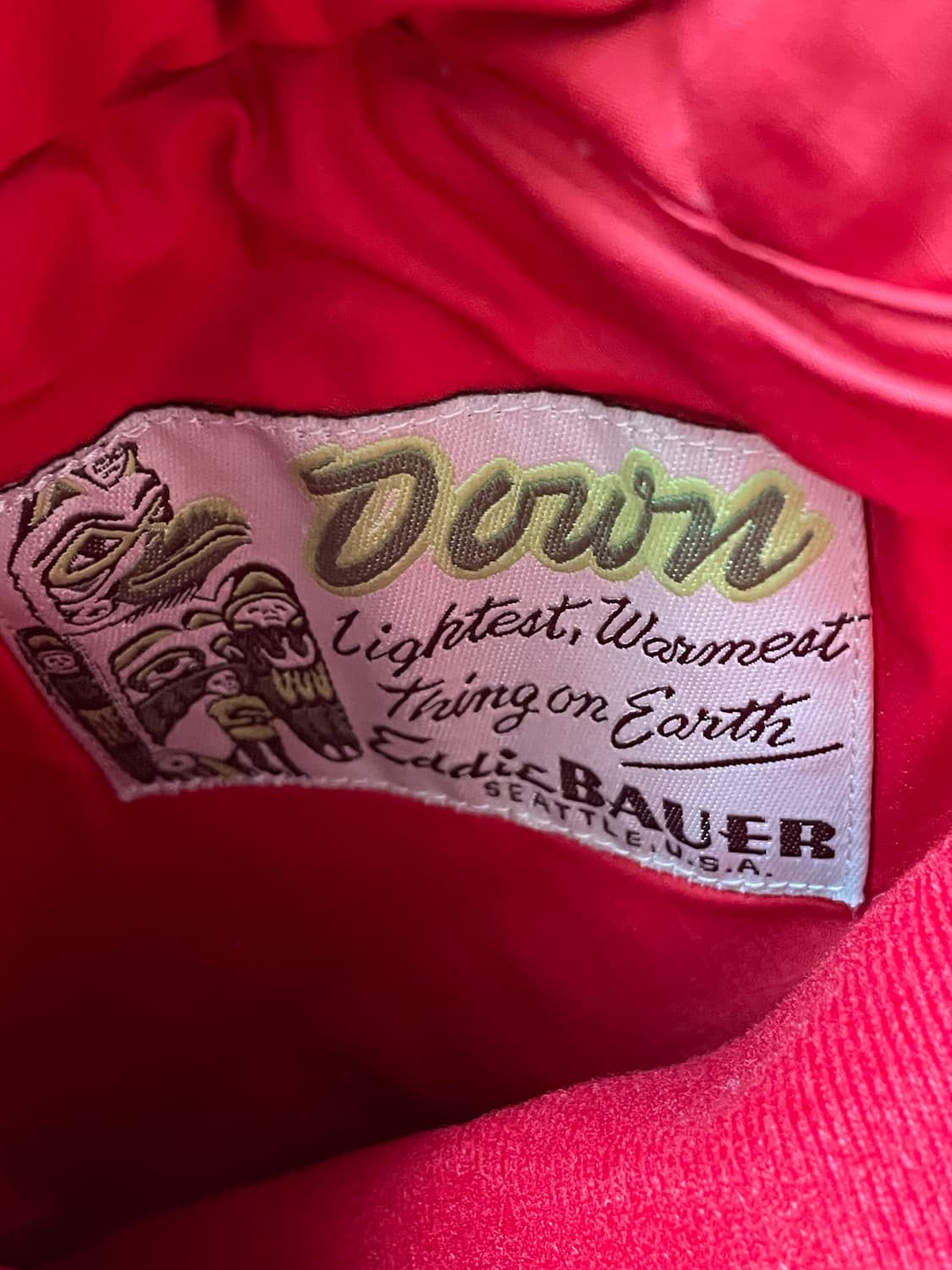 빈티지 에디바우어 다운 베스트 상품이미지4