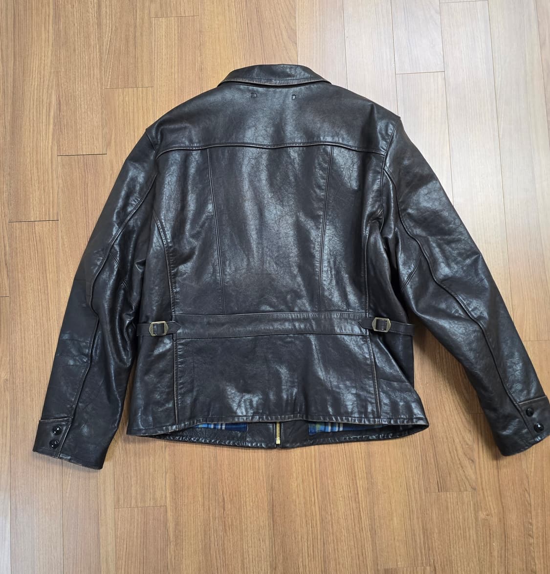 (L) RRL 더블알엘 뉴스보이 레더 자켓 상품이미지2