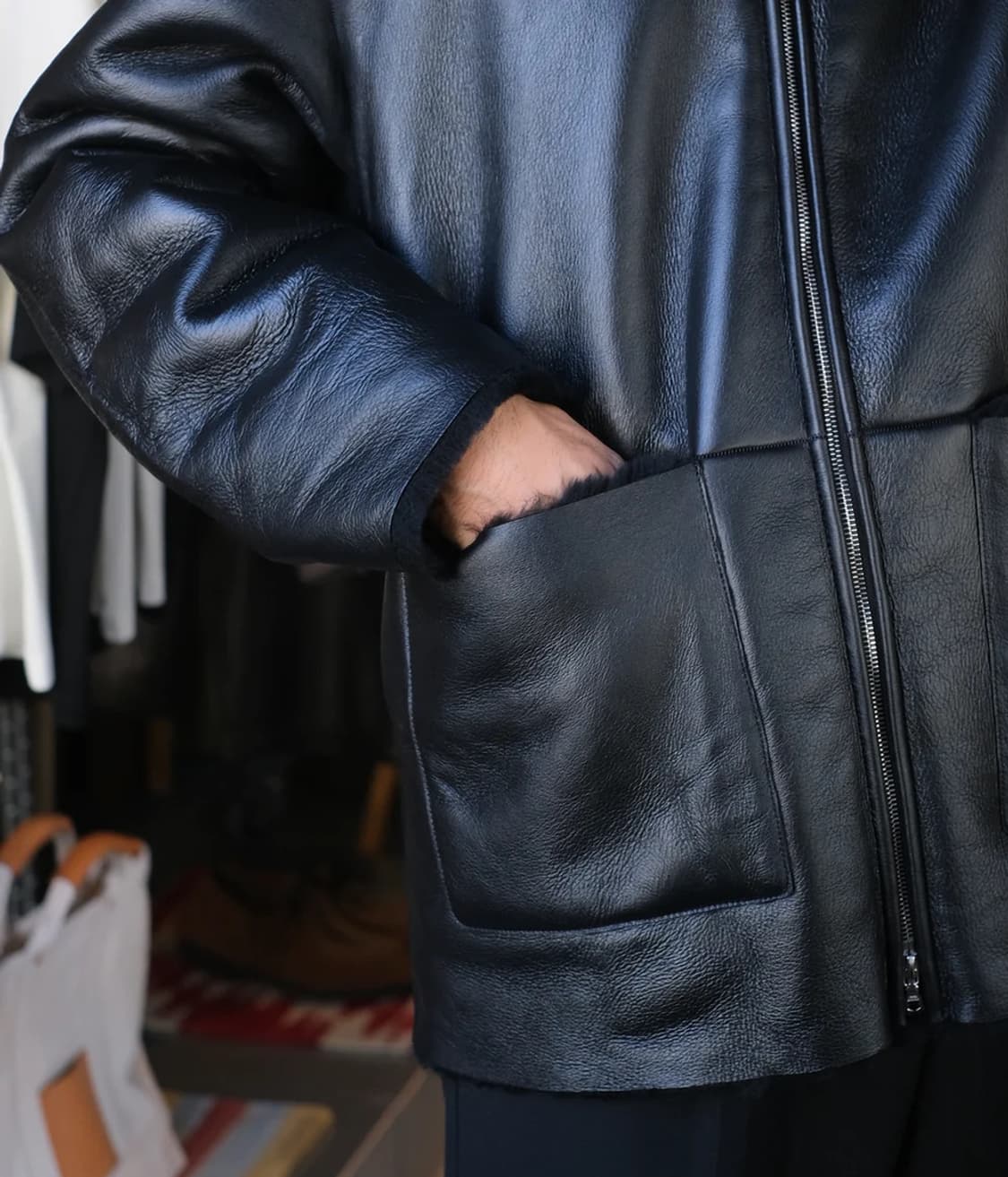 슈타인 ssstein 컷오프 무통 자켓 S사이즈 상품이미지6