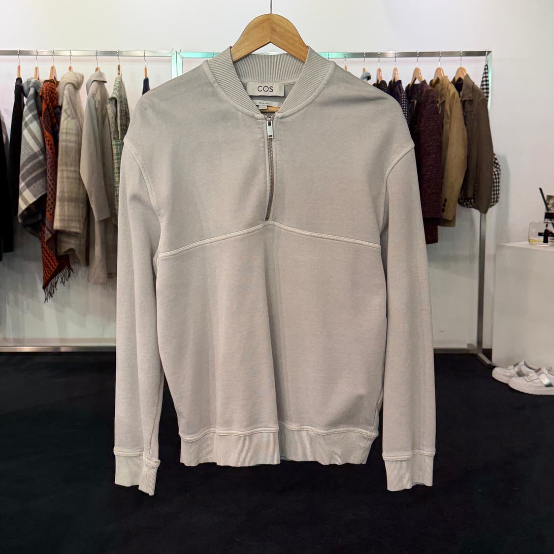 [S] COS 코스 하프집업 맨투맨 상품이미지1