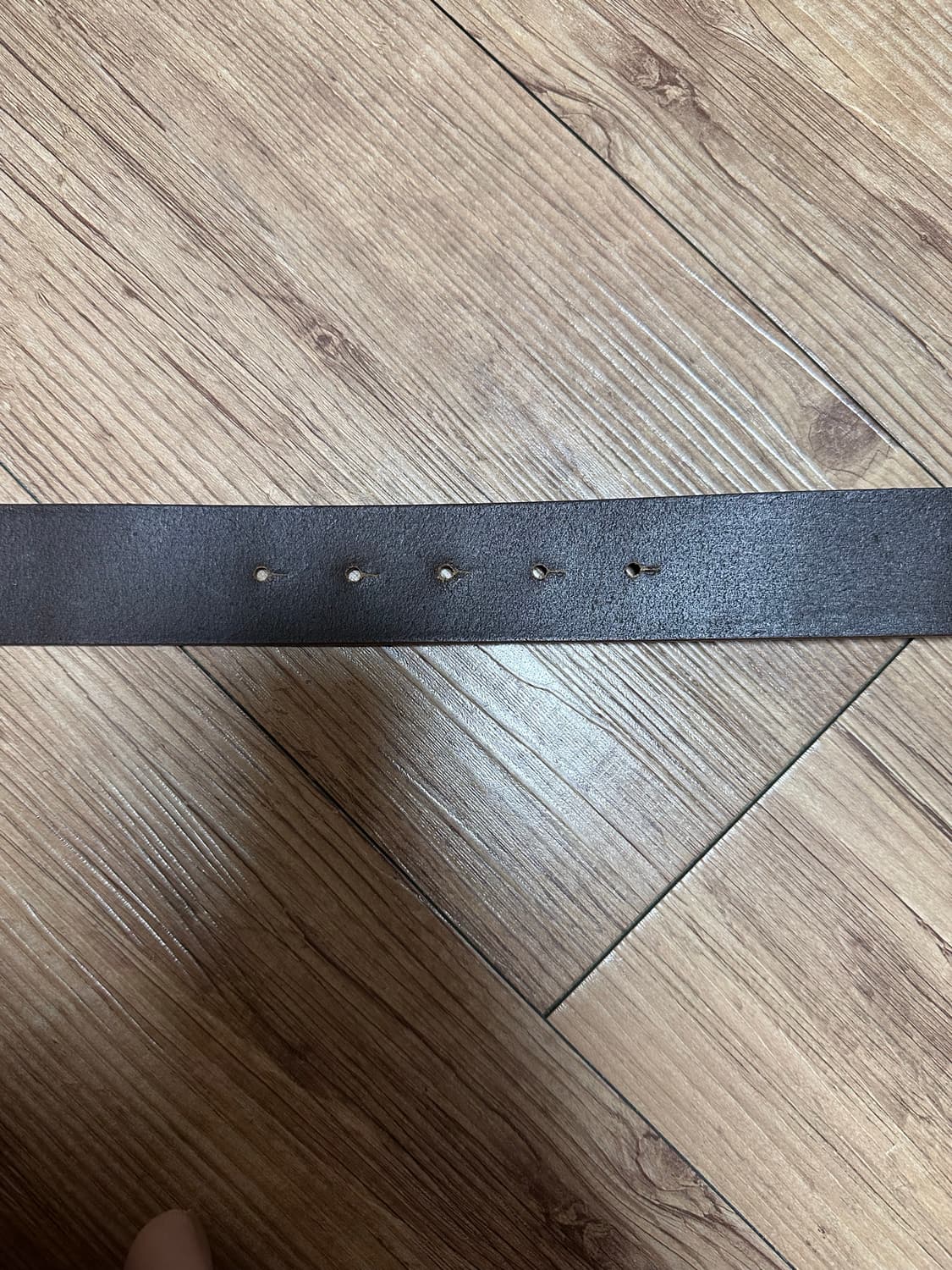 디젤 B-1DR D버클 가죽 벨트 브라운 상품이미지5