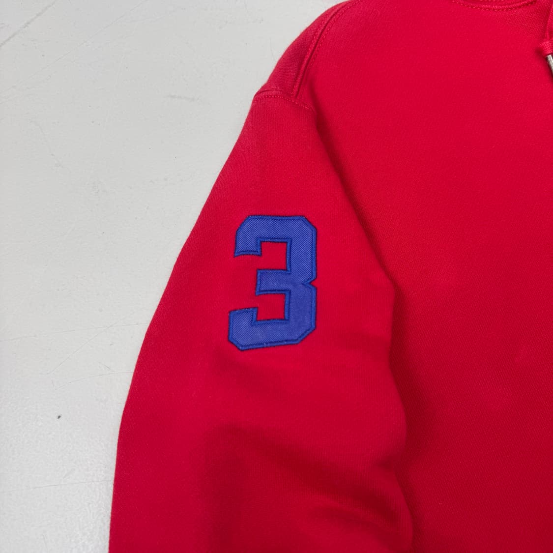 폴로 빅포니 후드티 레드 상품이미지4