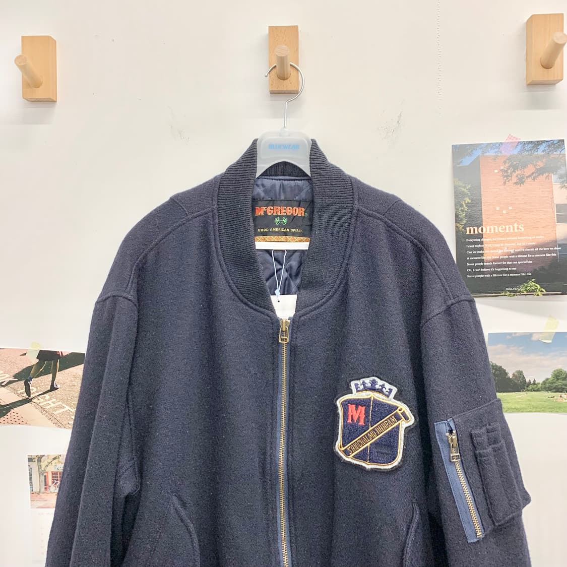 Mc GREGOR 맥그리거 울 바시티 자켓 상품이미지2