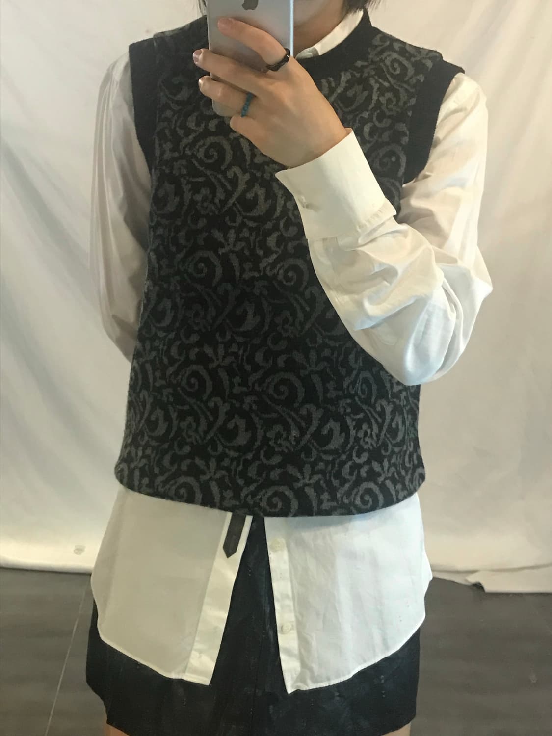 Number Nine knit vest 상품이미지4