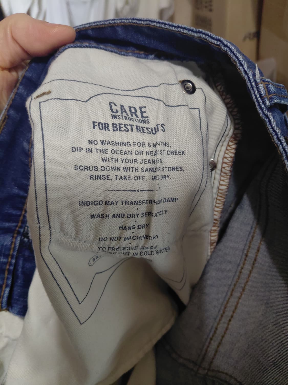 [헤지스]데님 청바지 32(82센티)사이즈 상품이미지8