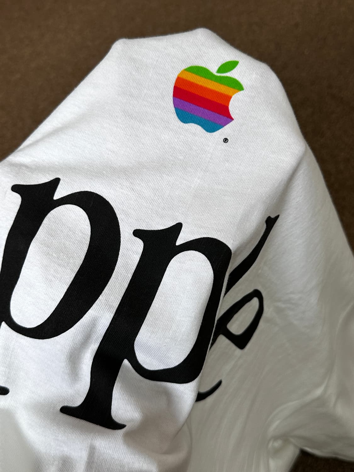 90s og Apple t shirt, 빈티지 애플 티셔츠 상품이미지4