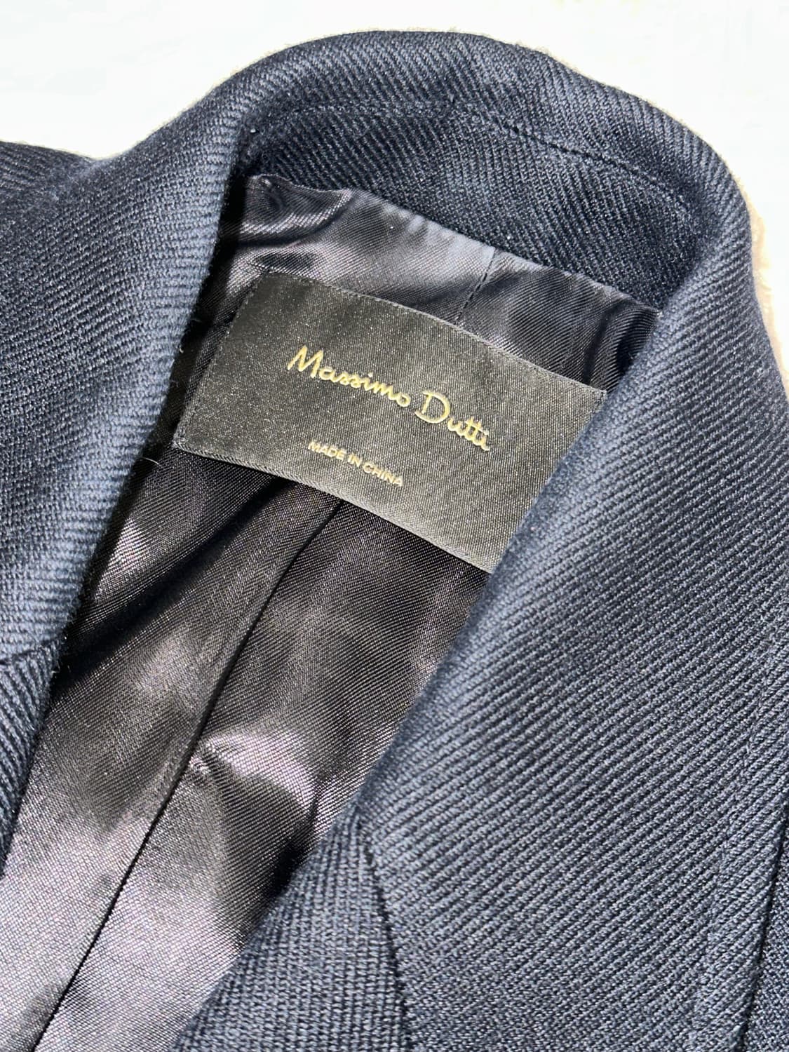 마시모두띠 울 자켓 (딥네이비) 상품이미지3