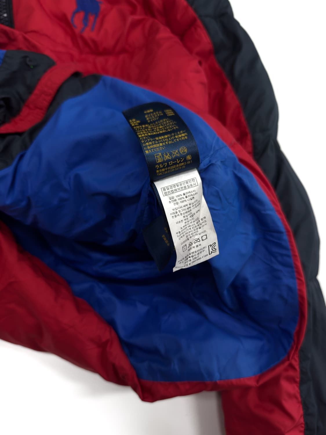 폴로 누빔 패딩 상품이미지5