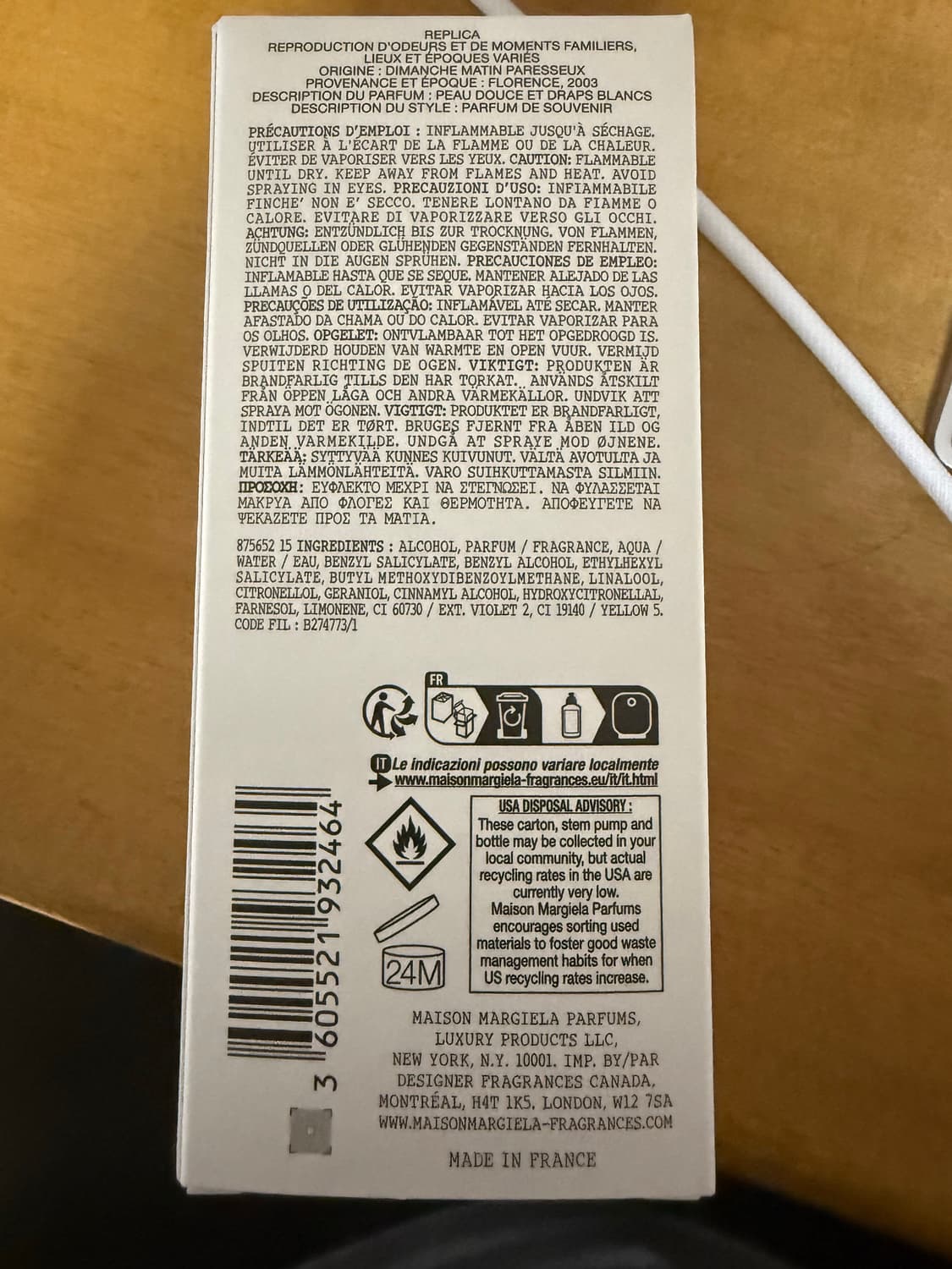 마르지엘라 레이지선데이모닝 100ml 상품이미지4