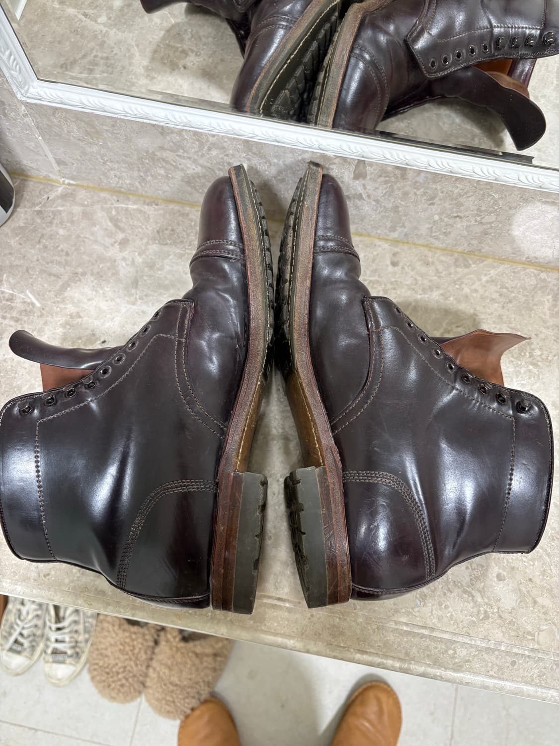 알든 코도반캡토 부츠8.5D 상품이미지3