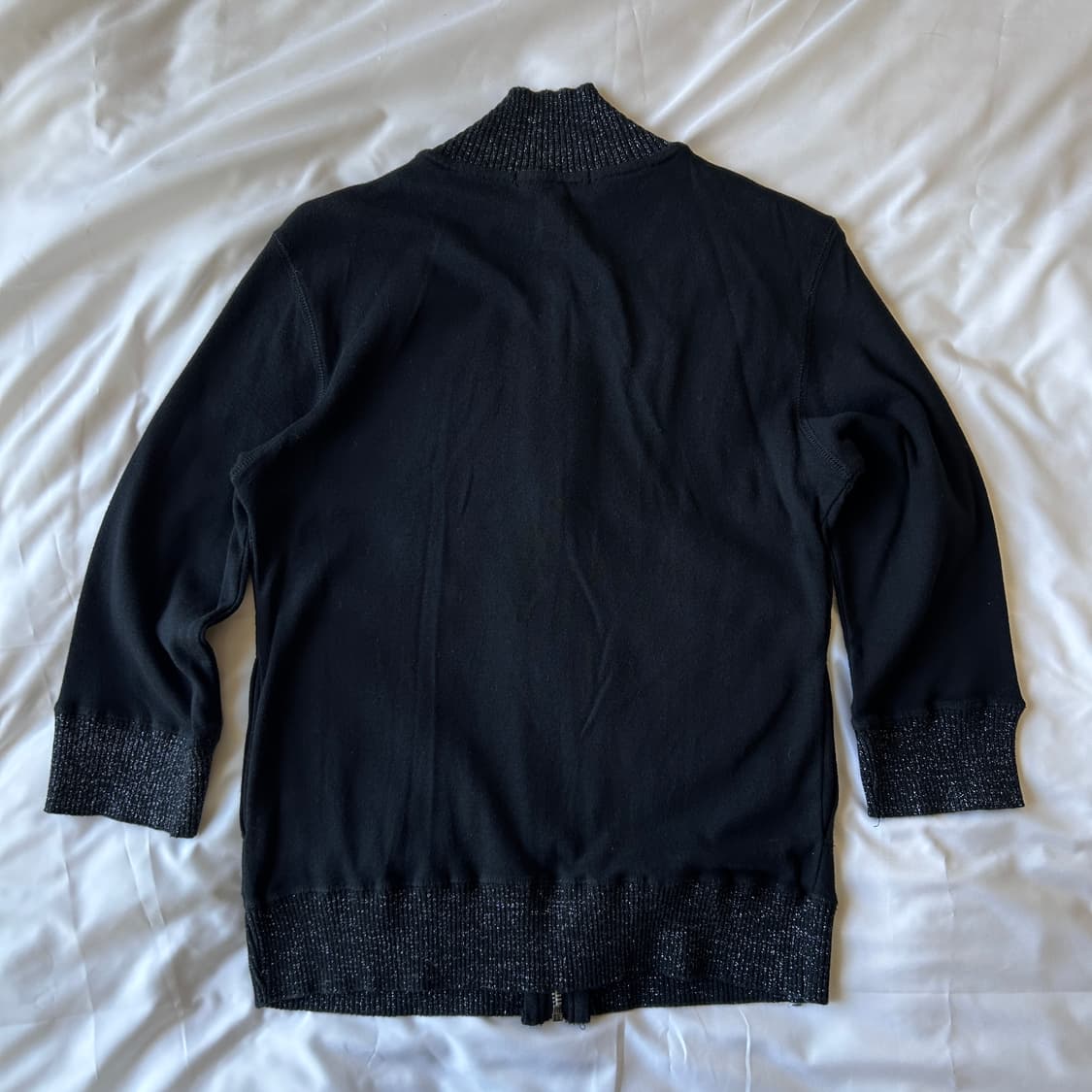 빈티지 7부 집업 가디건 상품이미지7