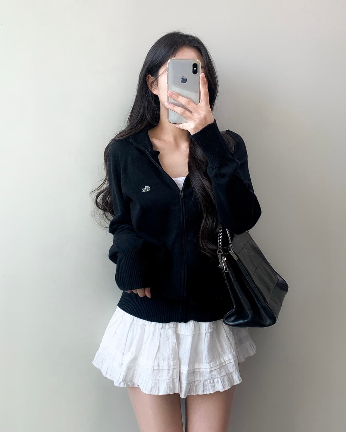 라코스테 니트 집업 상품이미지2