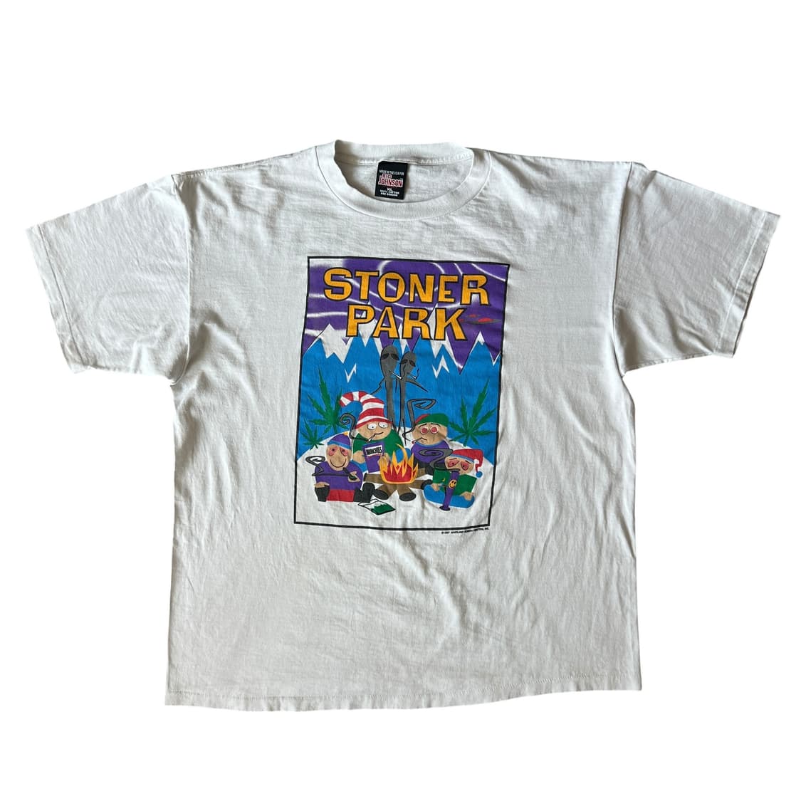 빈티지 90s South Park Stoner Park 티셔츠 상품이미지1