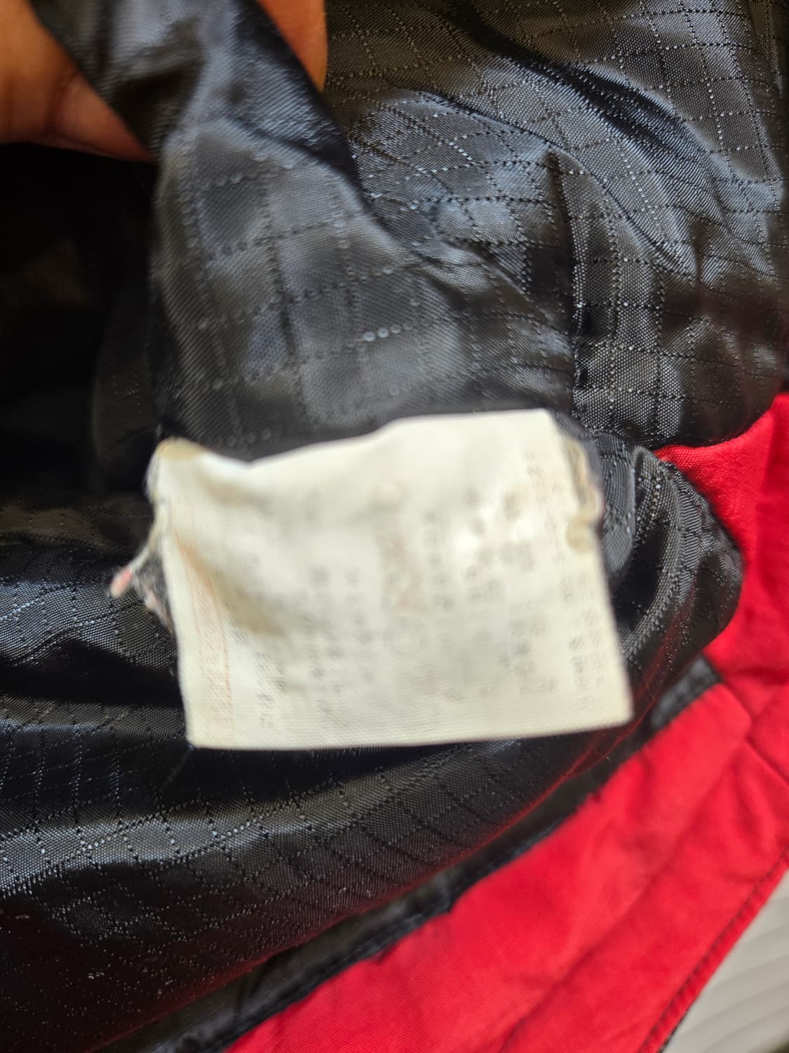 리복 올드스쿨 후드 바람막이 자켓 레드 상품이미지2