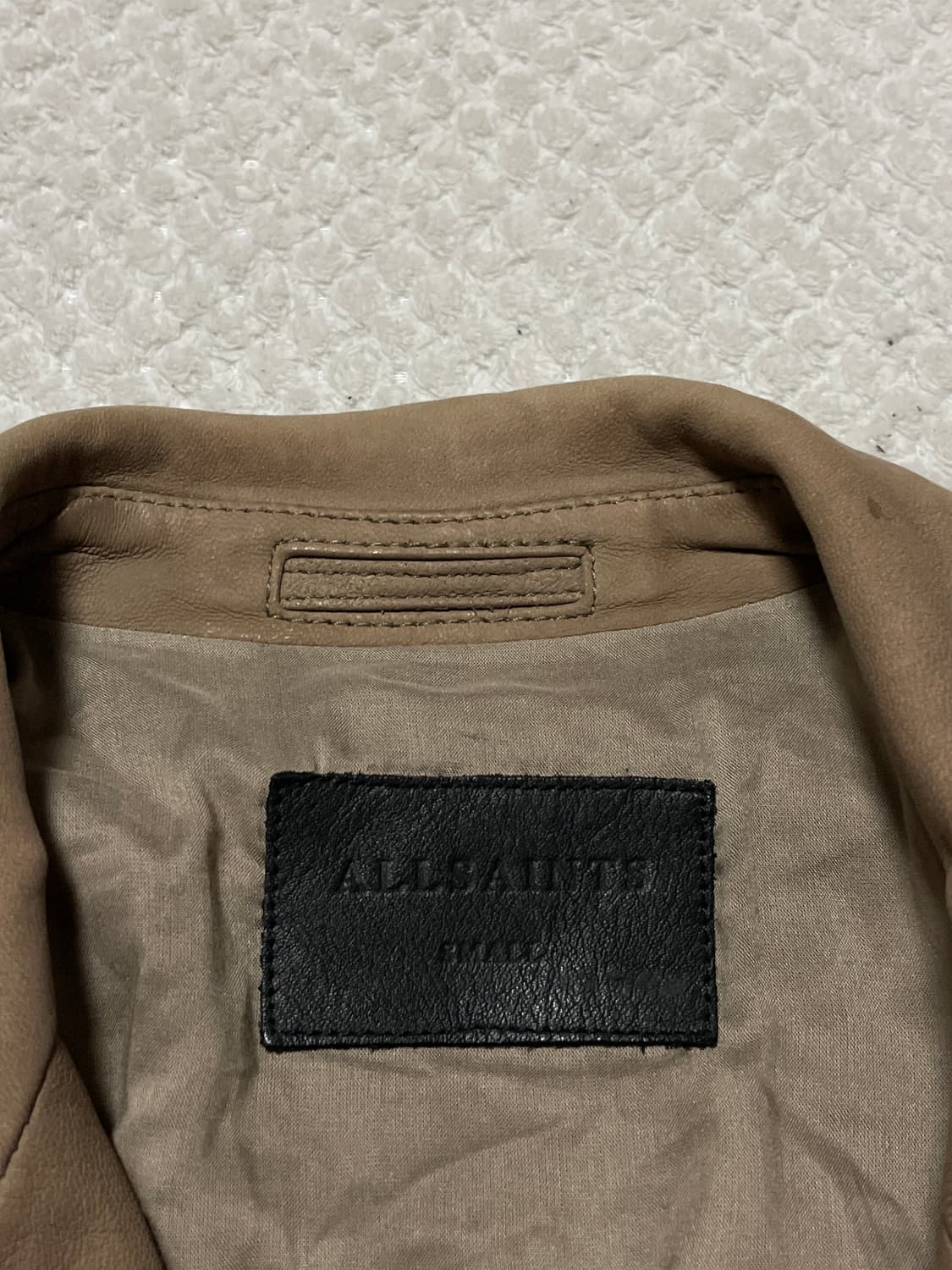 ALL SAINTS 올 세인츠 웨스턴 무드 2WAY 양가죽 스웨이드 레더 상품이미지4