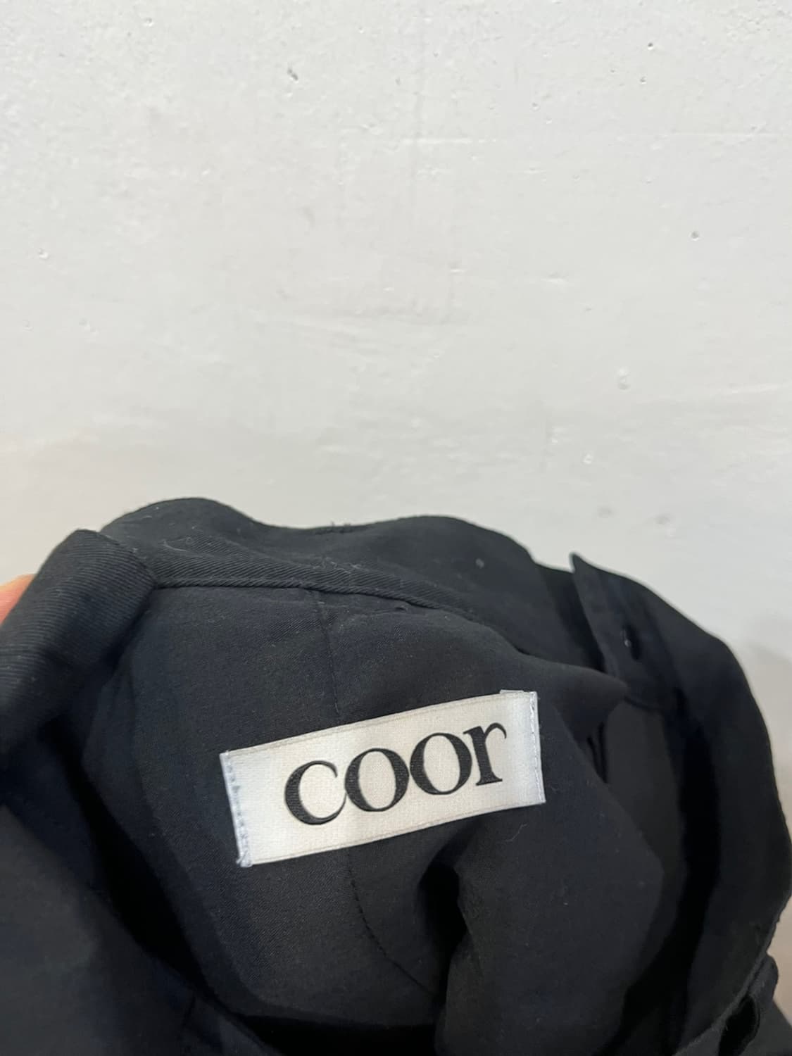 COOR 쿠어 컨버터블 사이드 지퍼 팬츠 블랙 30 (S) 상품이미지2