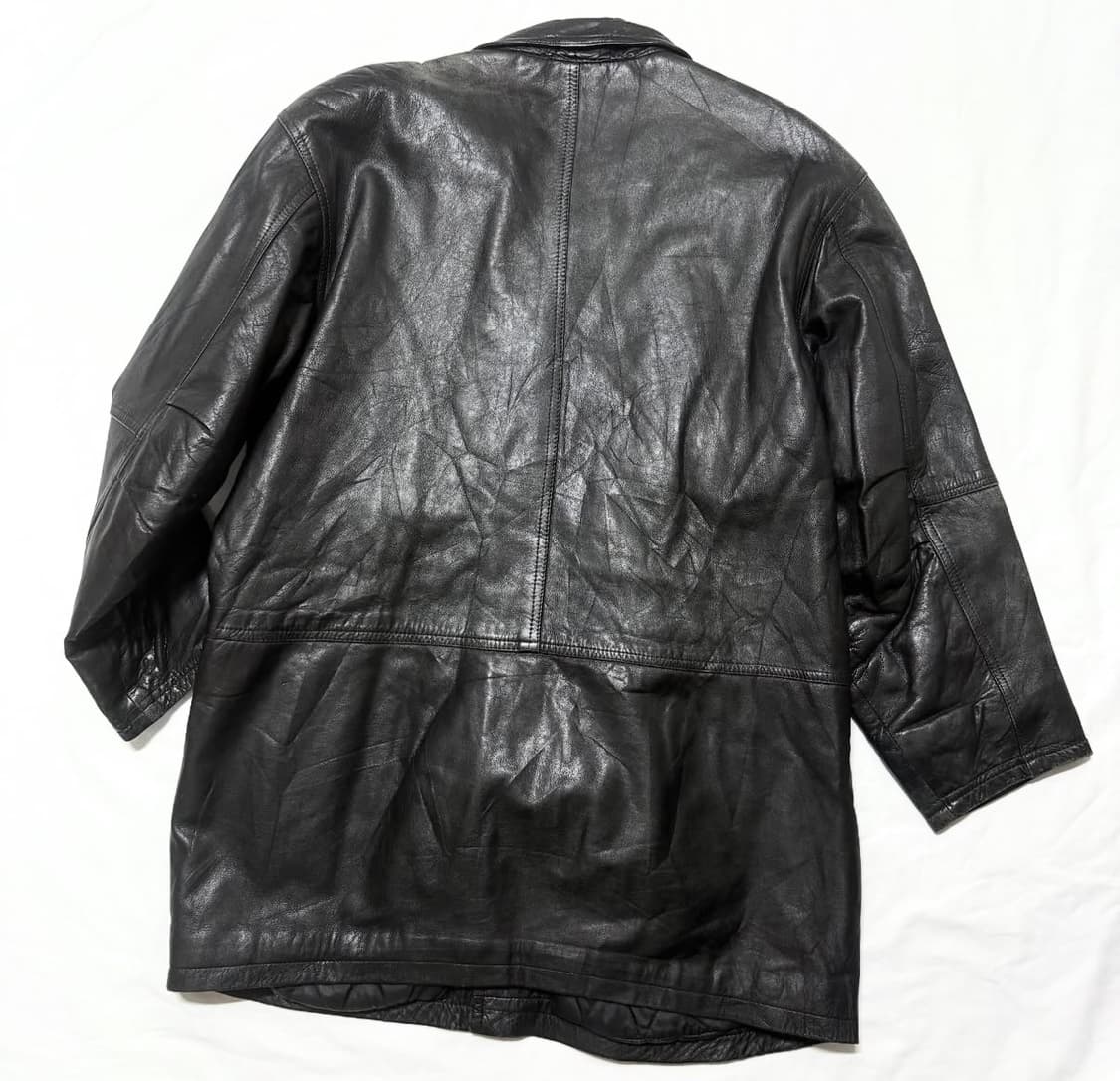 MUW - 레더 코트 상품이미지3