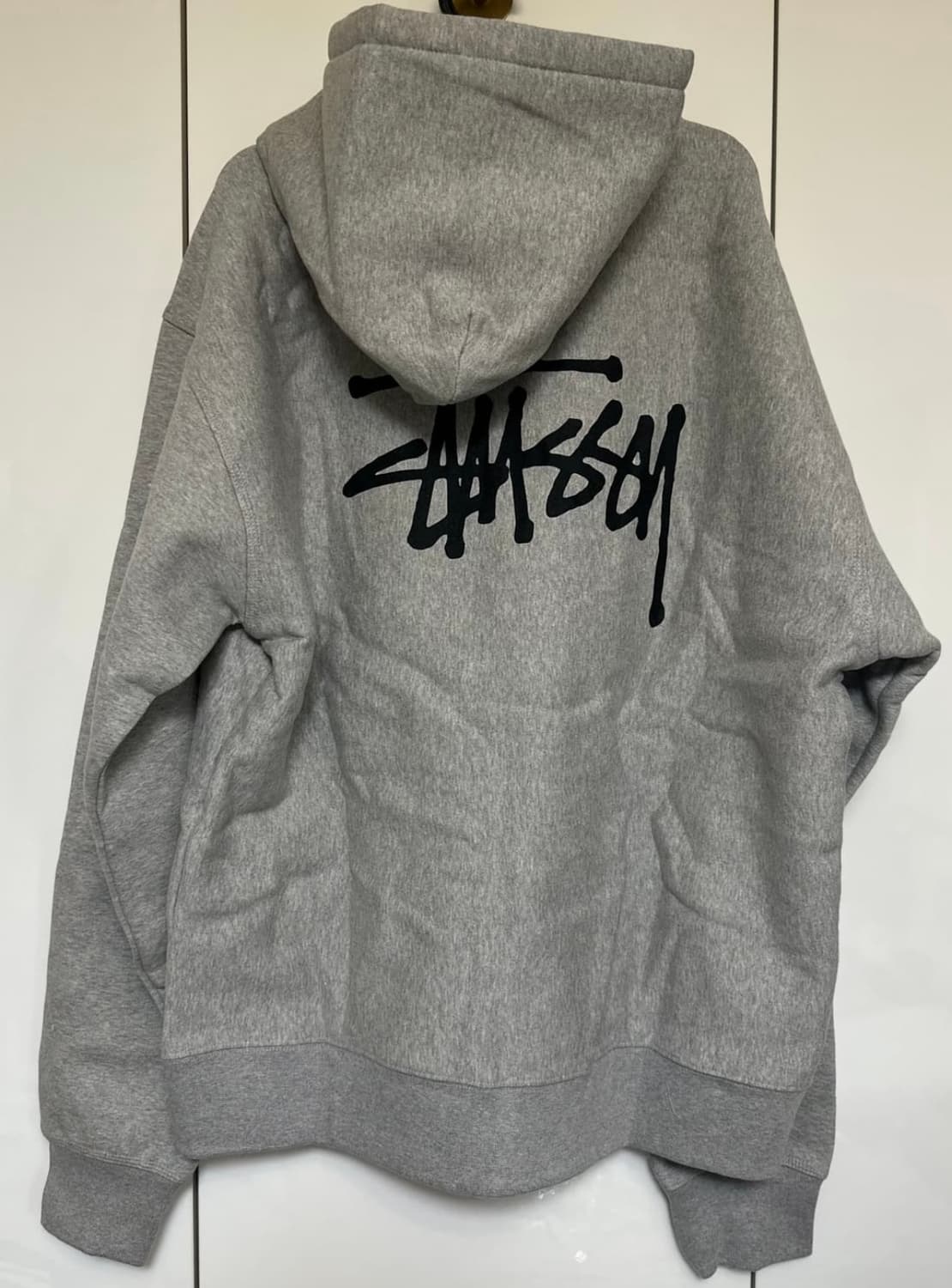 스투시 베이직기모 후드집업 상품이미지4