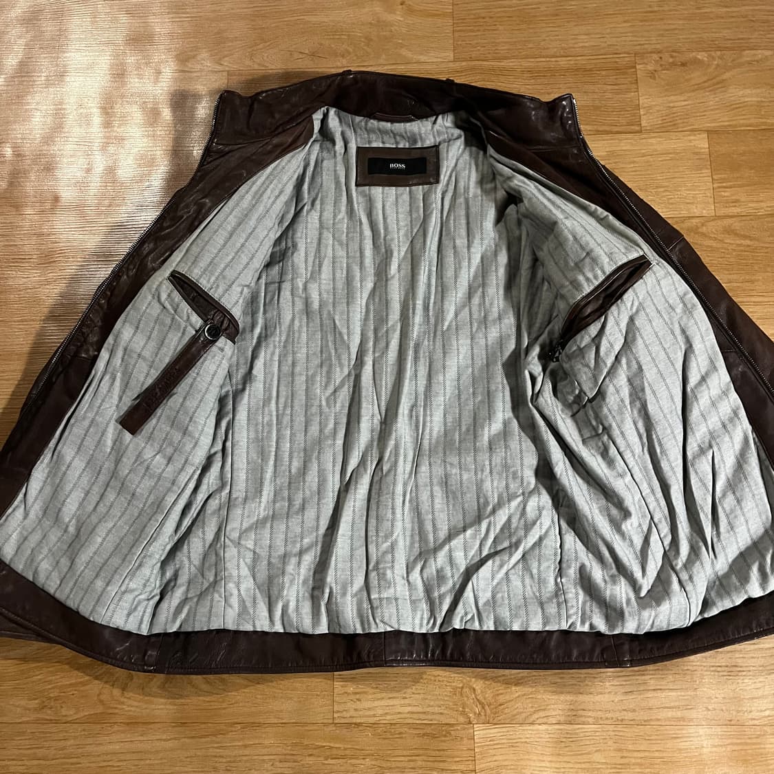 [100] 휴고보스 신형 가죽자켓 상품이미지8