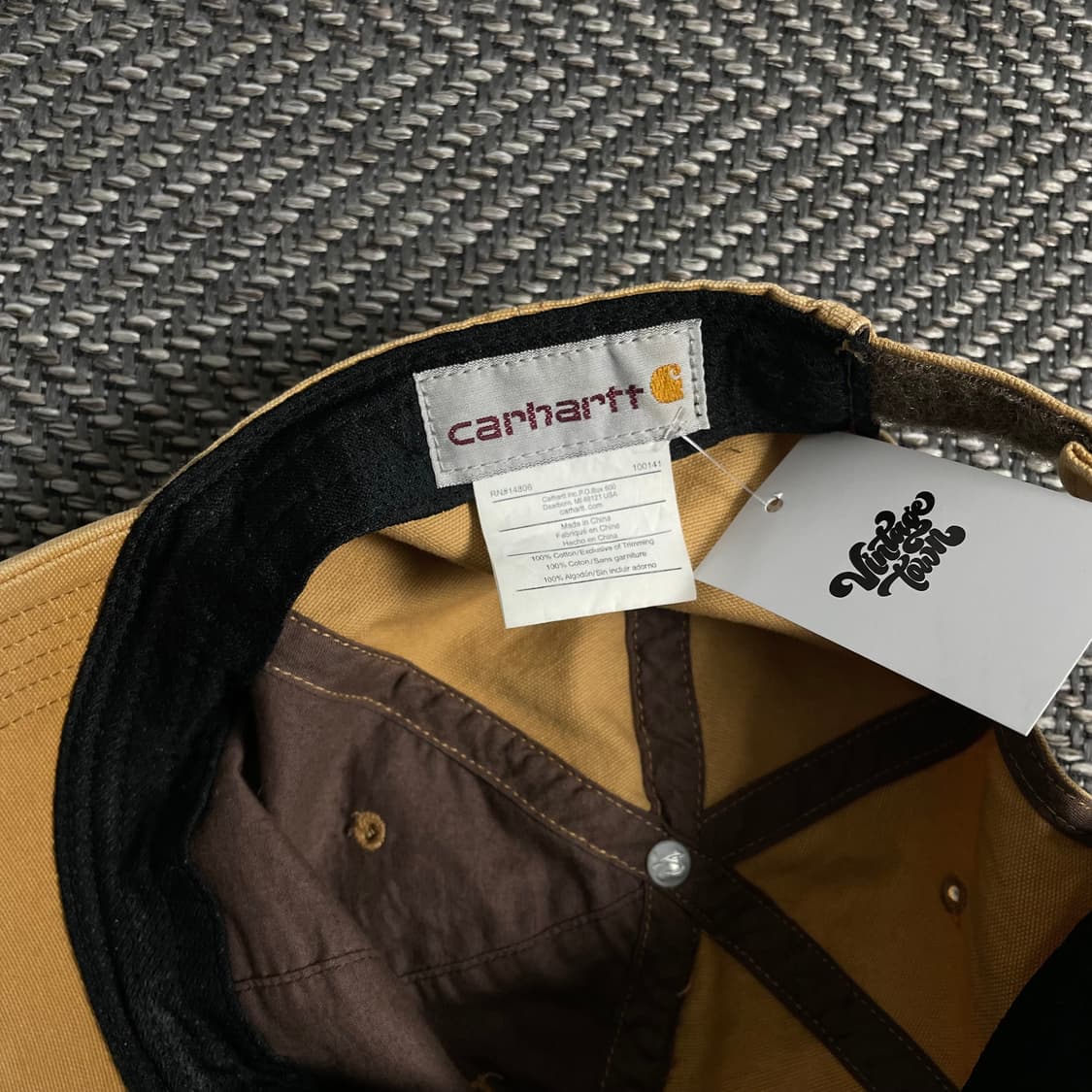 칼하트 USA 가죽 패치 로고 오데사 볼캡o 3457 상품이미지4